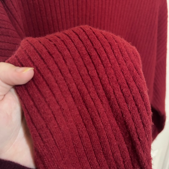 Madewell Red Cardigan Sweater - Picture 6 of 7